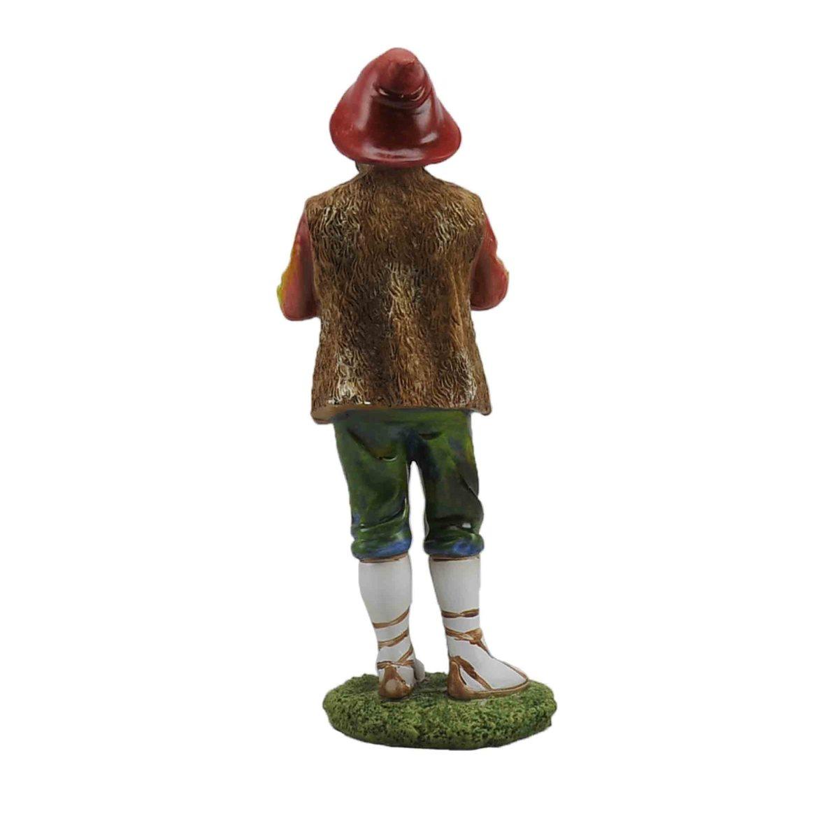 Statua presepe 30 cm zampognaro