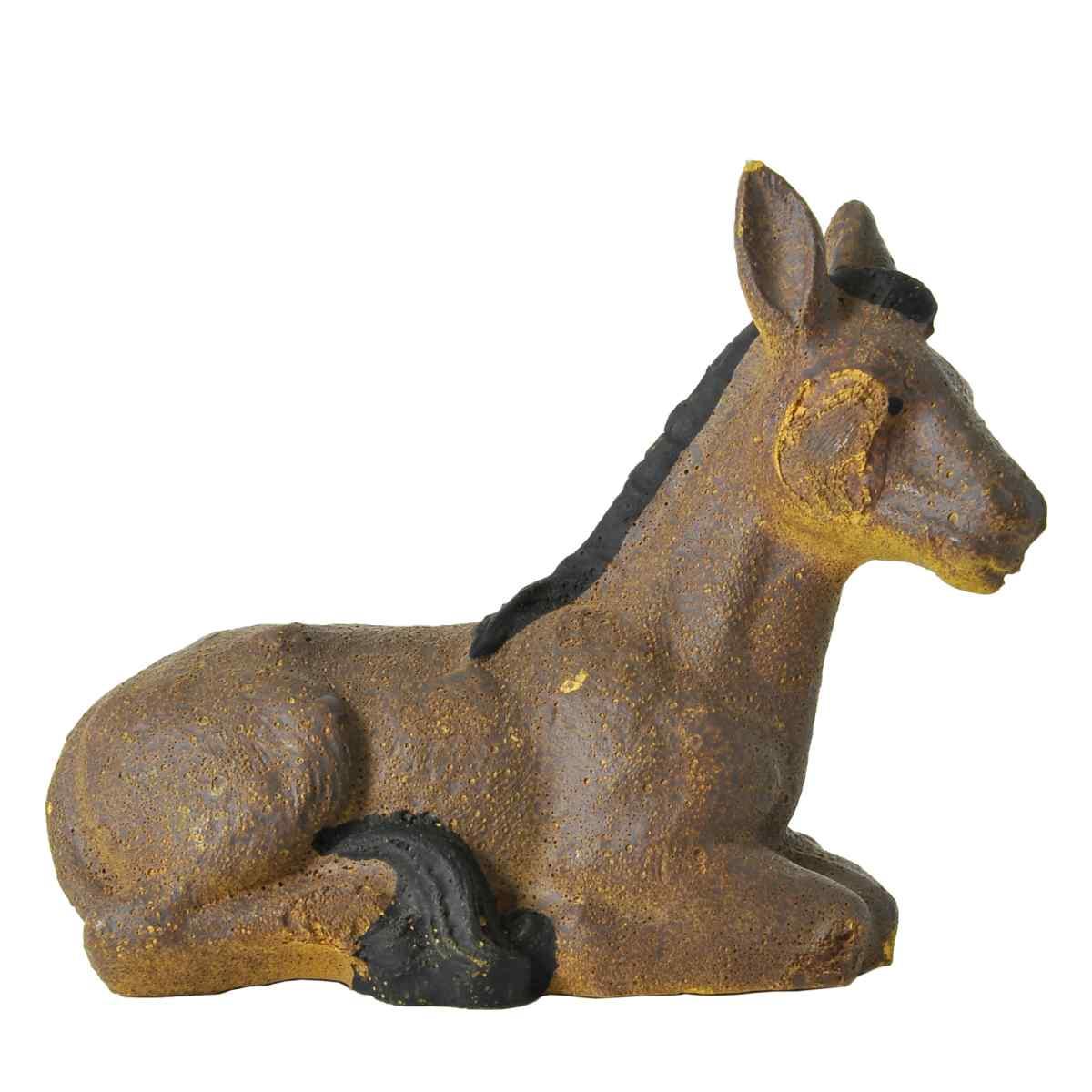 Statua presepe asino