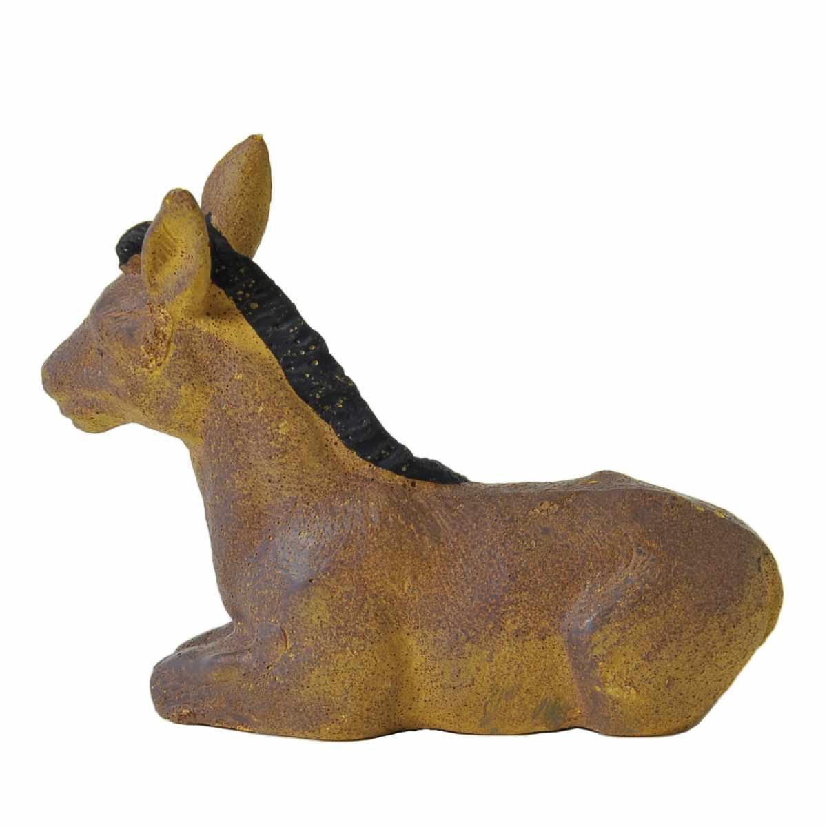 Statua presepe asino