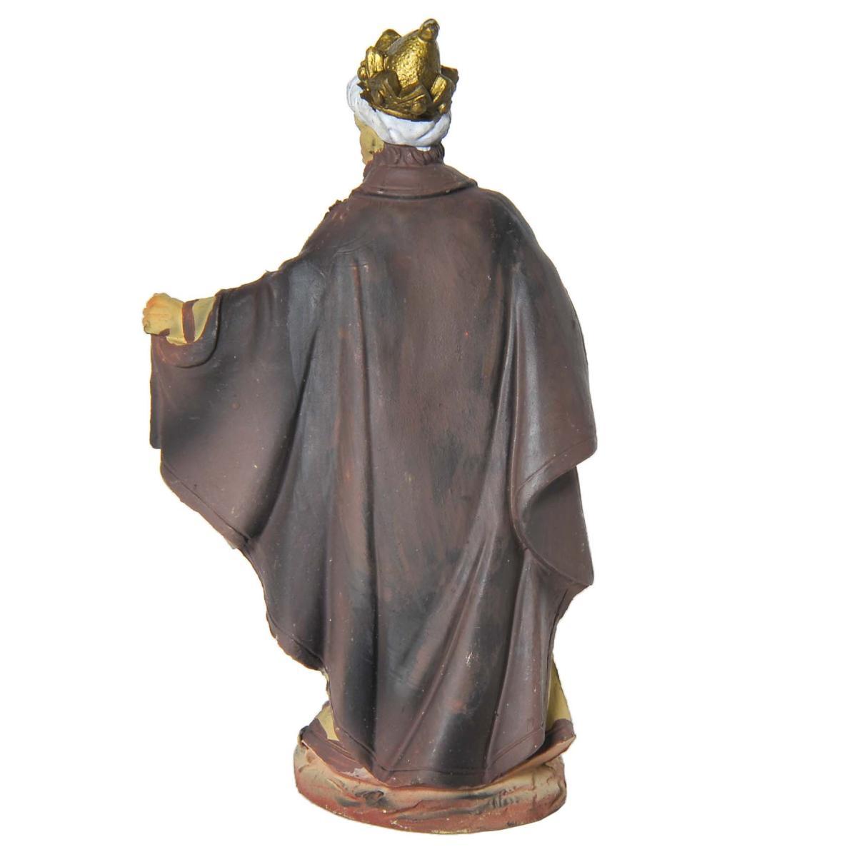 Statua presepe 10 cm re magi gaspare