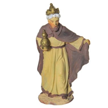 Statua presepe 10 cm re magi gaspare