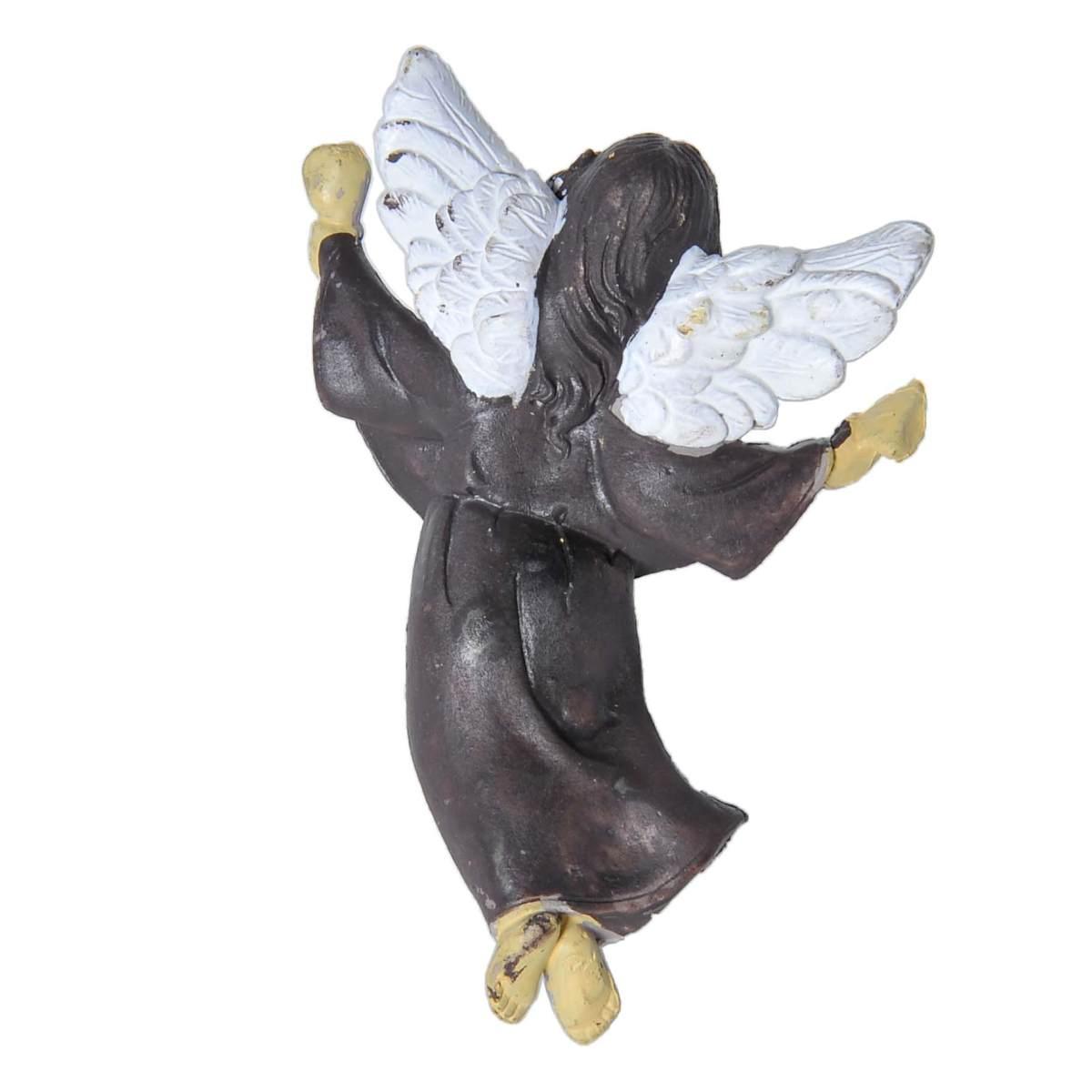 Statua presepe 10 cm angelo da appendere