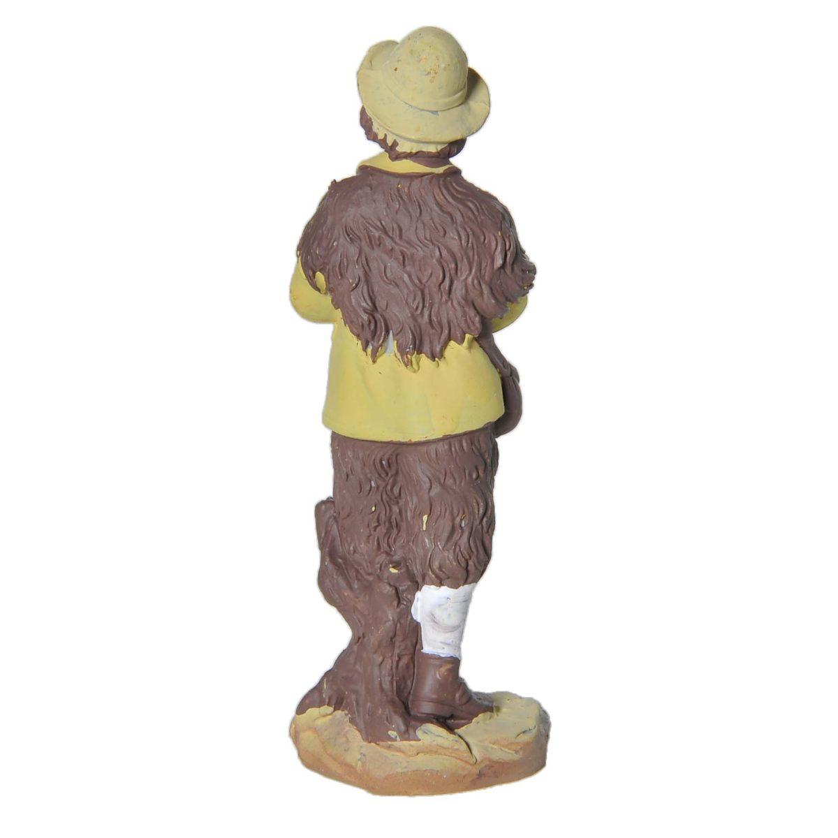 Statua presepe 10 cm pastore pifferaio