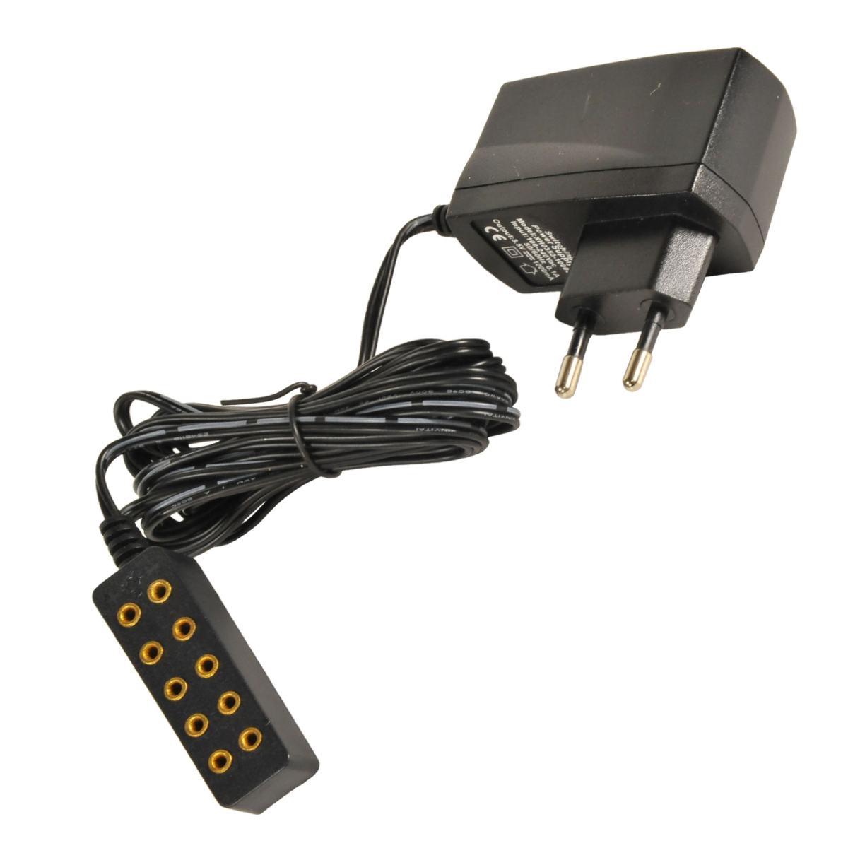 Trasformatore presepe 220v nero 5 prese luce fissa 3 5 modello v