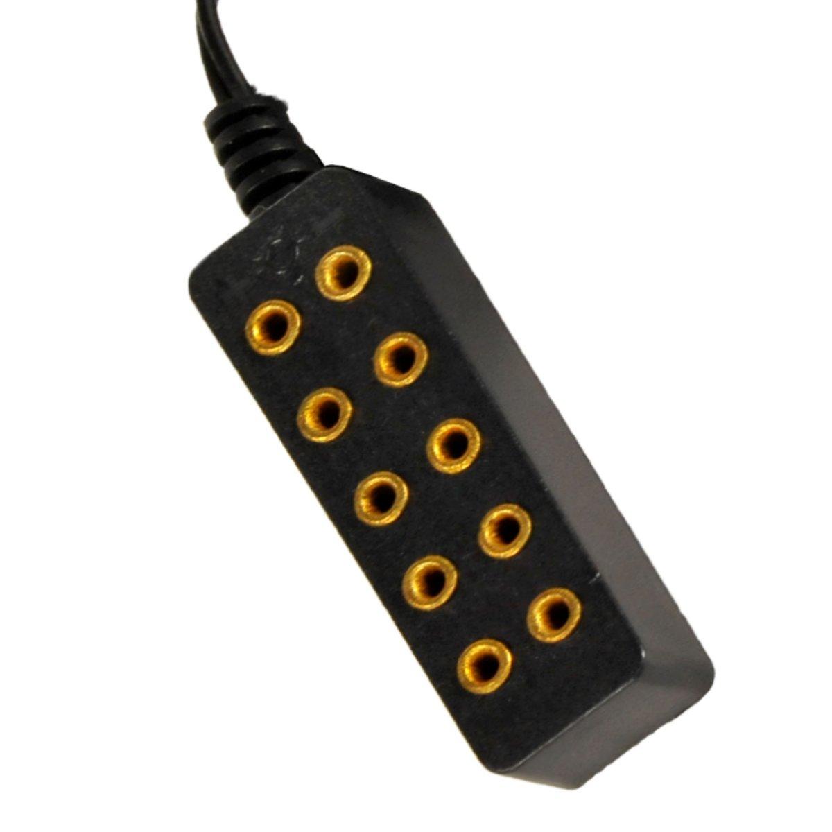 Trasformatore presepe 220v nero 5 prese luce fissa 3 5 modello v