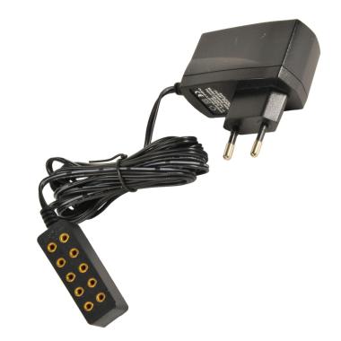 Trasformatore presepe 220v nero 5 prese luce fissa 3 5 modello v