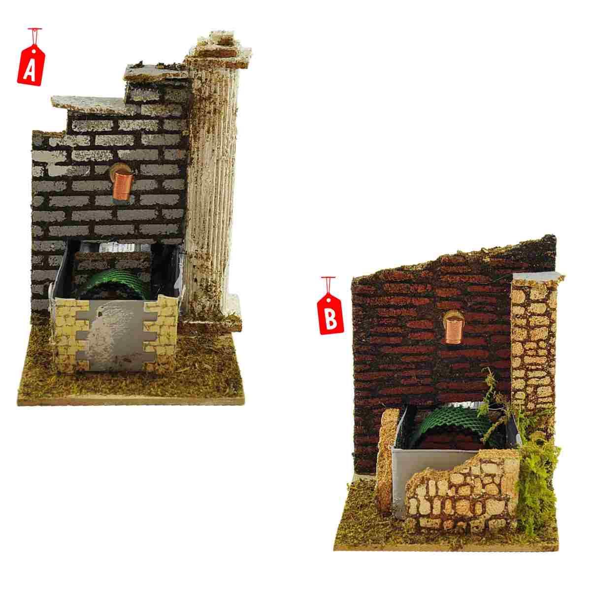 Fontana presepe elettrica