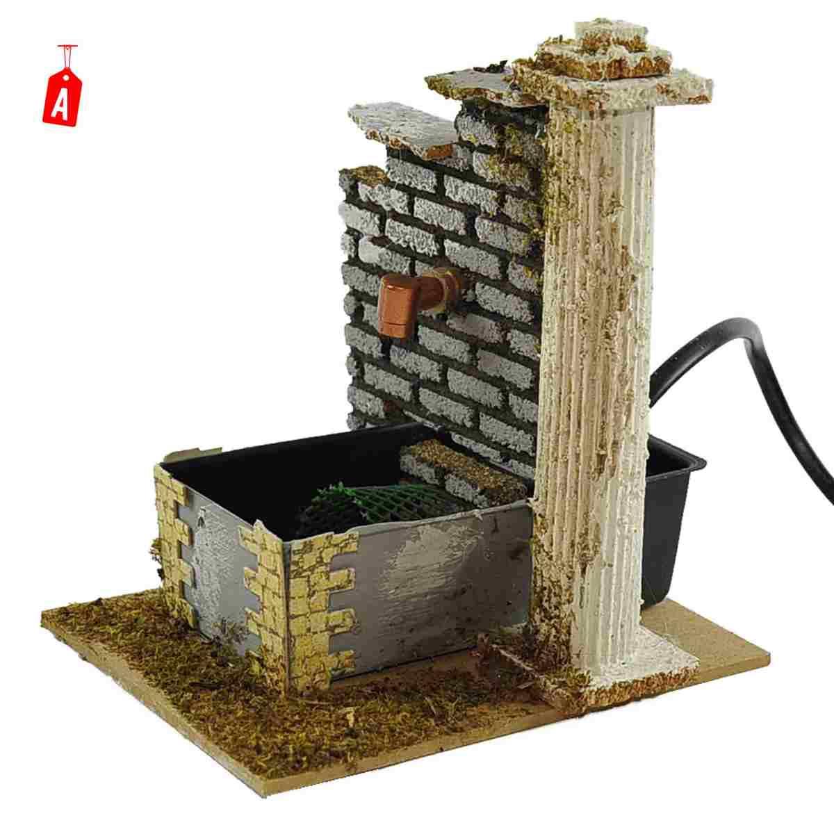 Fontana presepe elettrica