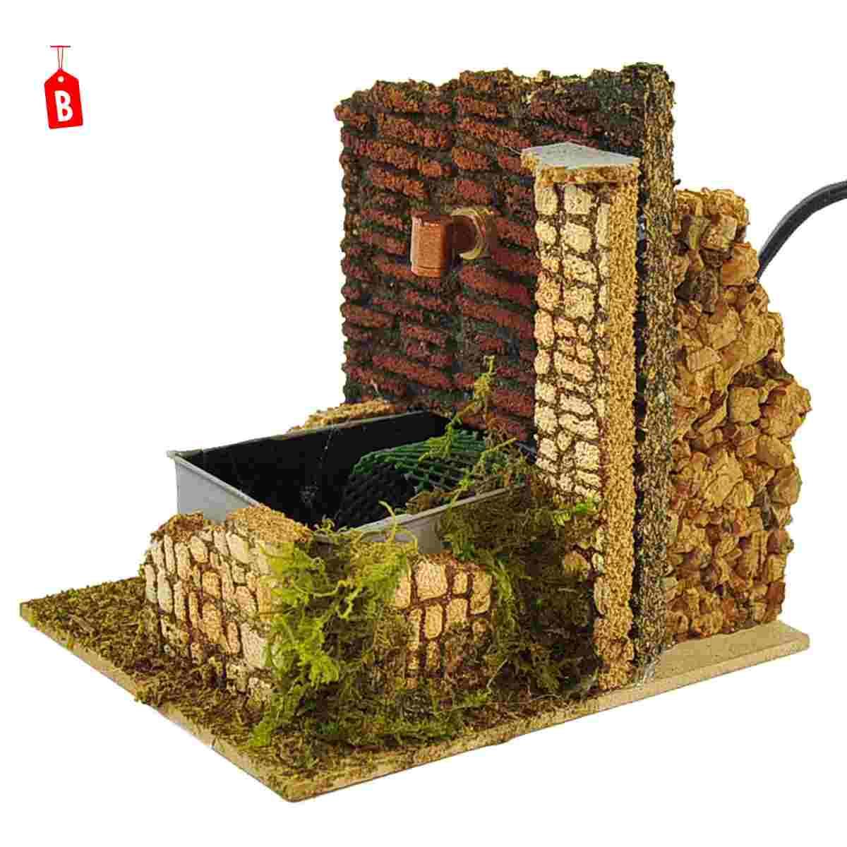 Fontana presepe elettrica