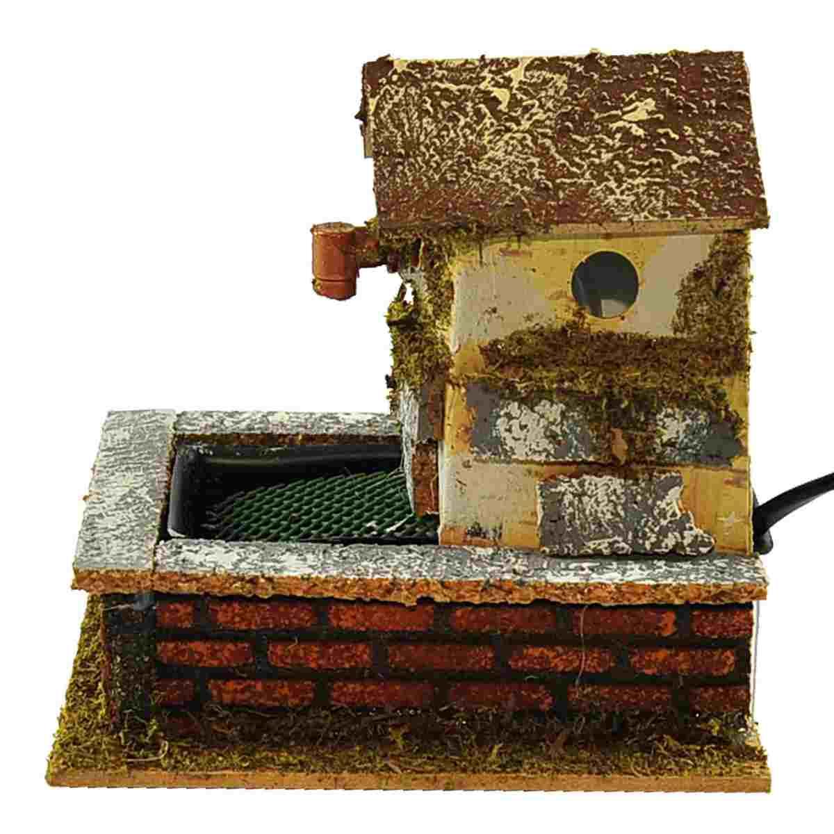 Fontana presepe elettrica