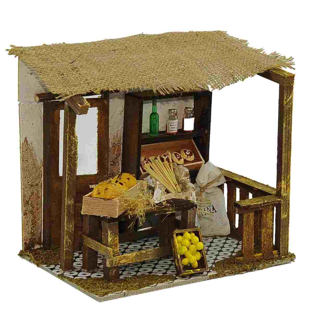 Bottega presepe panettiere