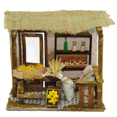 Bottega presepe panettiere