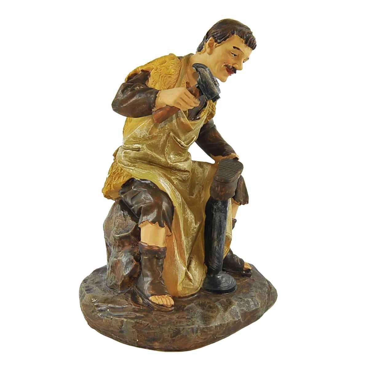Statua presepe 20 cm calzolaio
