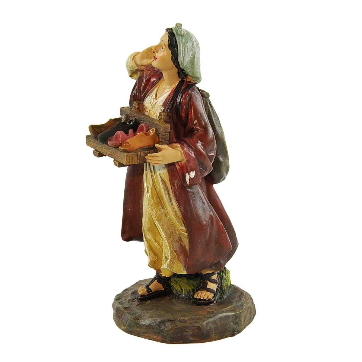 Statua presepe 20 cm calzolaio
