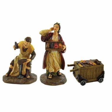 Statua presepe 20 cm calzolaio