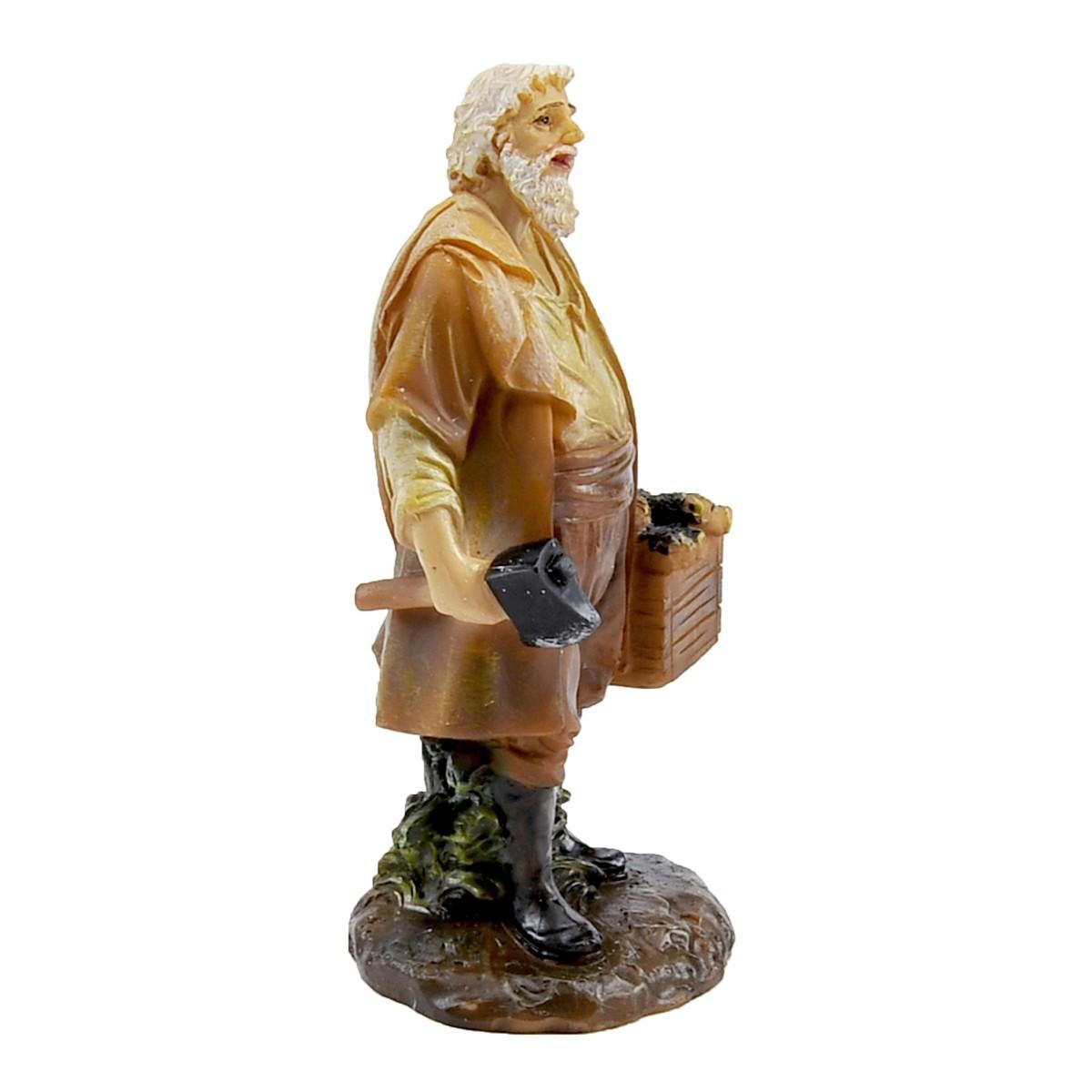 Statua presepe 13 cm falegnami banco