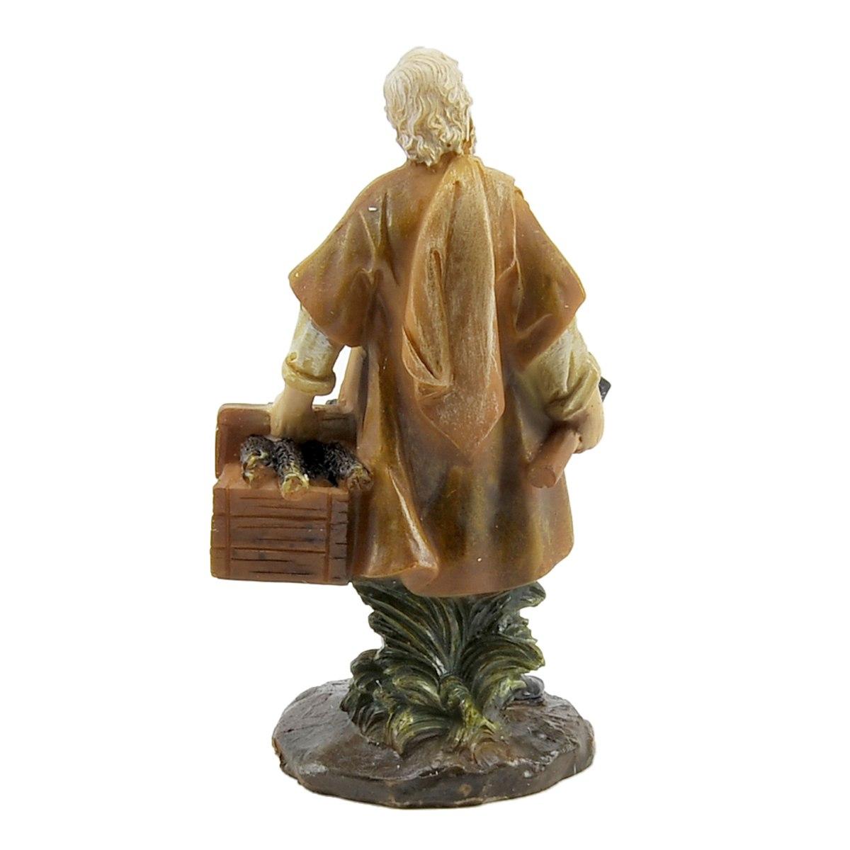 Statua presepe 13 cm falegnami banco