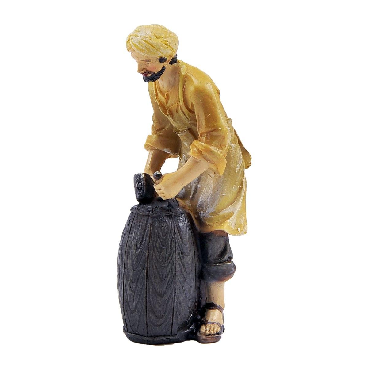 Statua presepe 13 cm falegnami banco