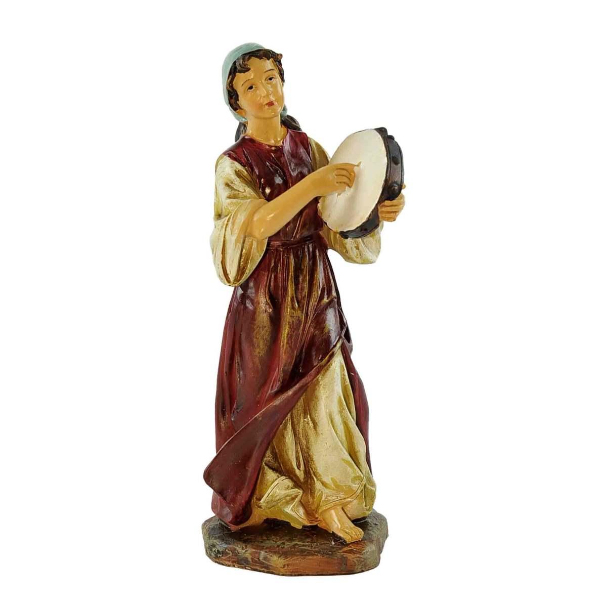 Statua presepe 20 cm suonatori