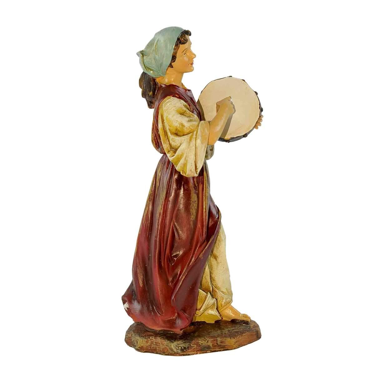 Statua presepe 20 cm suonatori