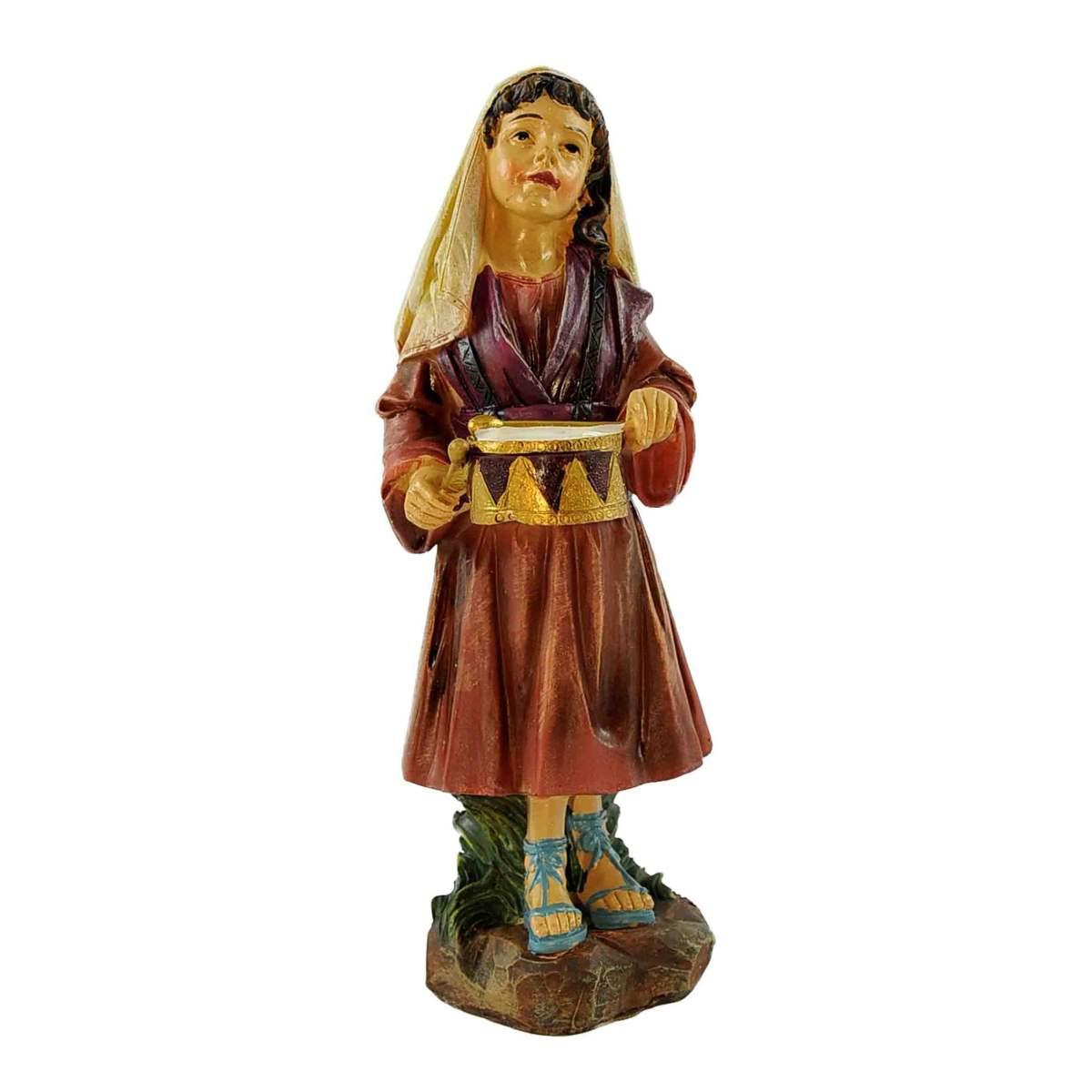 Statua presepe 20 cm suonatori