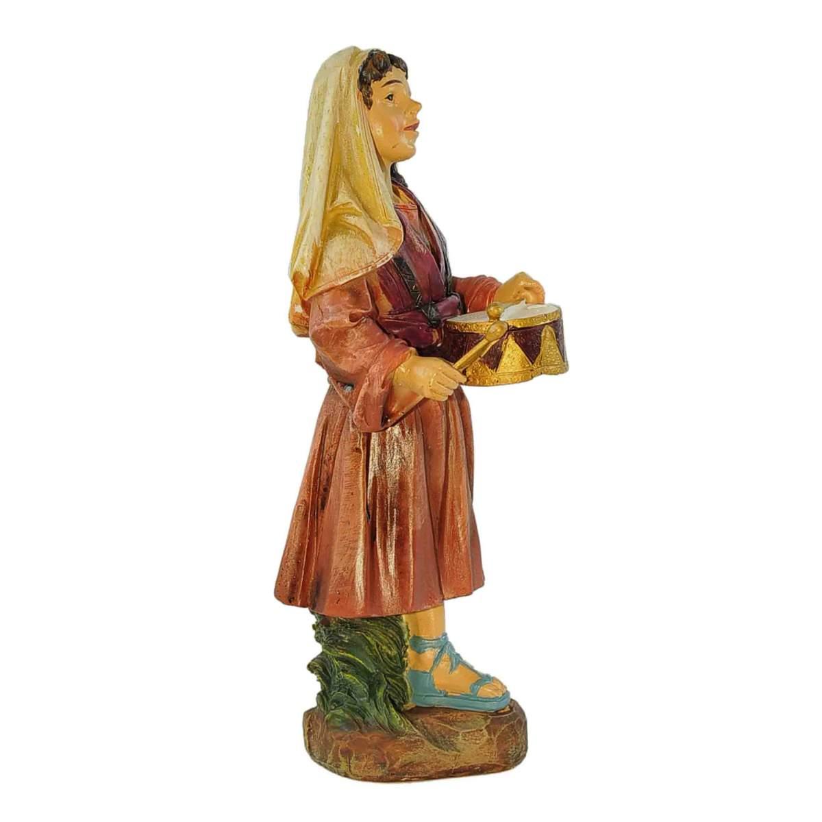 Statua presepe 20 cm suonatori