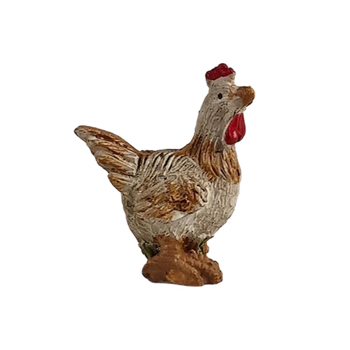 Statua presepe animale gallina