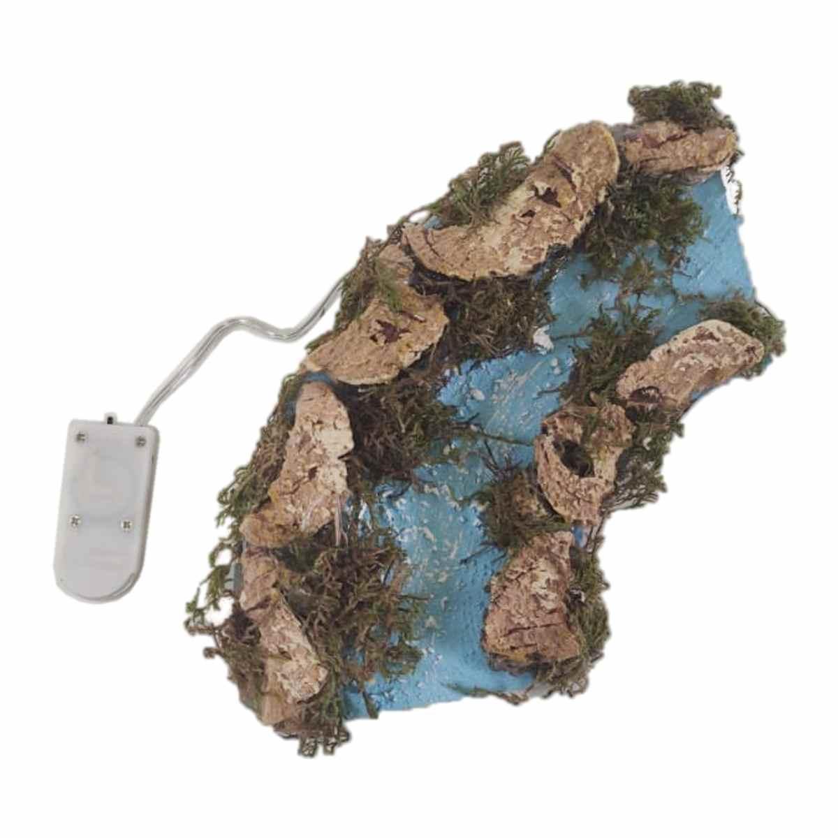 Curva presepe per fiume 5 luci led