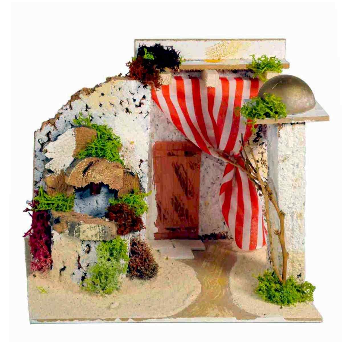 Fontana presepe elettrica araba ad