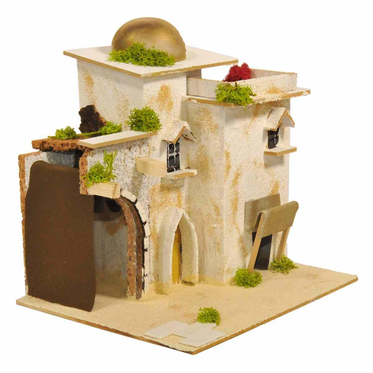 Minareto presepe arabo cupola
