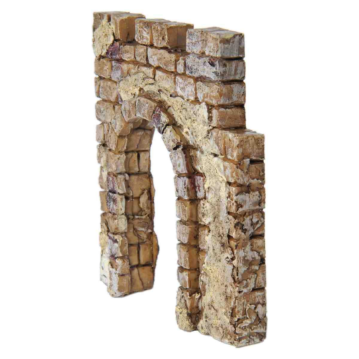 Porta presepe ad arco muratura in