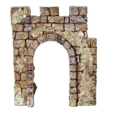 Porta presepe ad arco muratura in