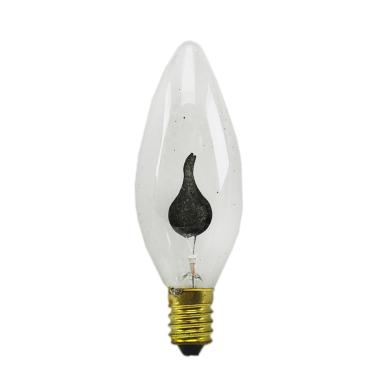 Lampadina presepe e14 oliva effetto fuoco 3 220v modello w