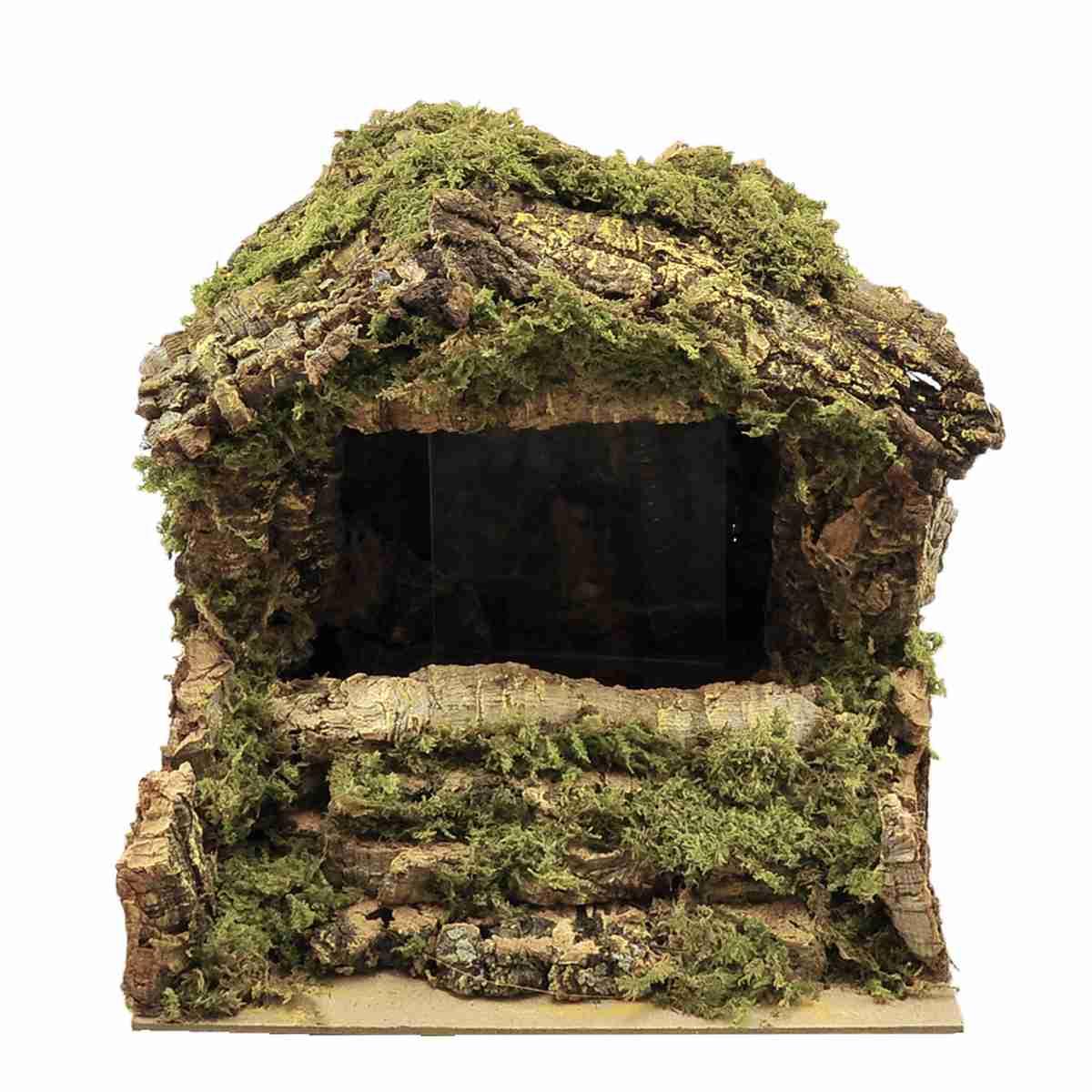 Cascata presepe elettrica acqua velo luci batteria modello a