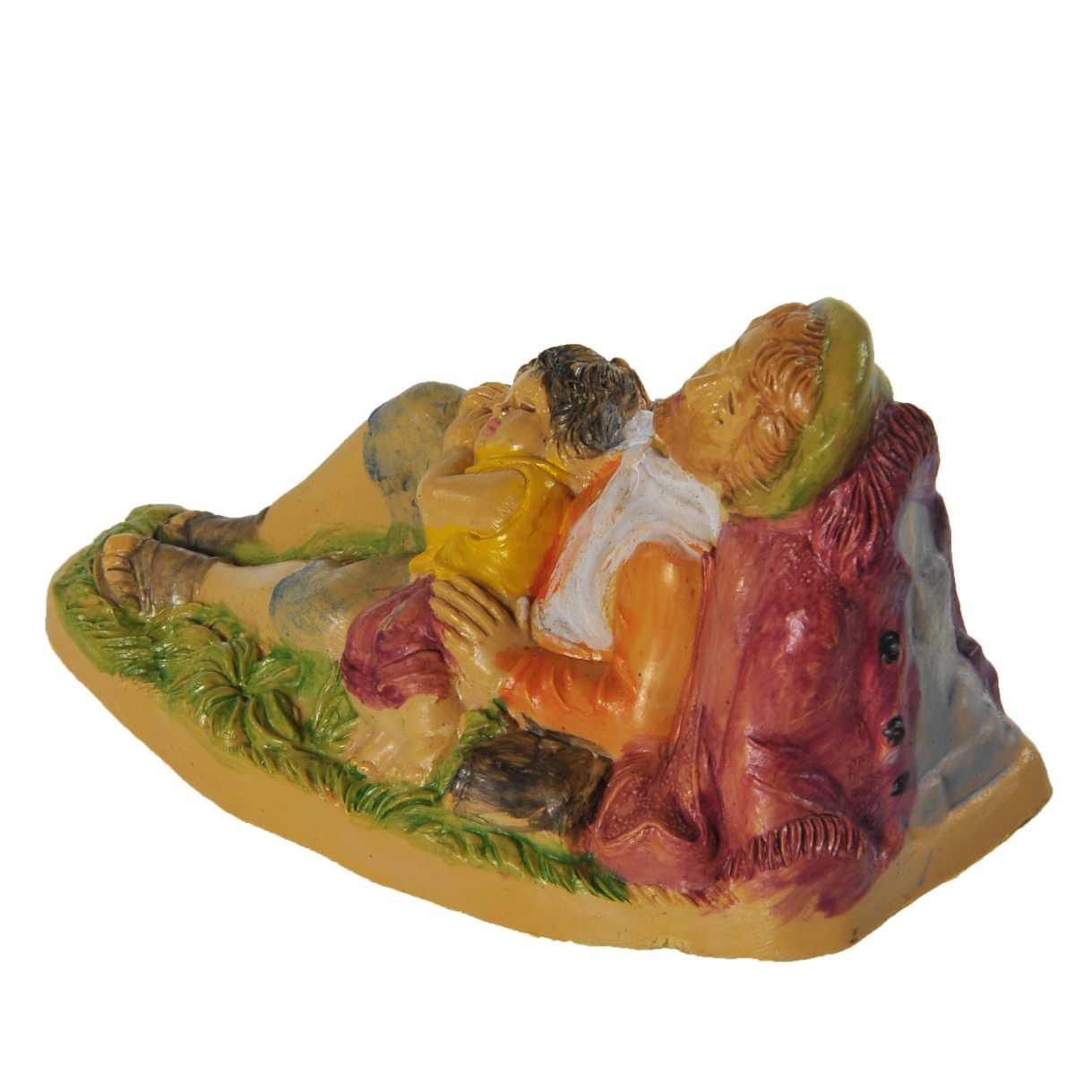 Statua presepe 10 cm dormiente bambino
