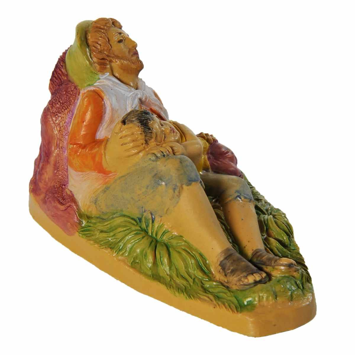 Statua presepe 10 cm dormiente bambino