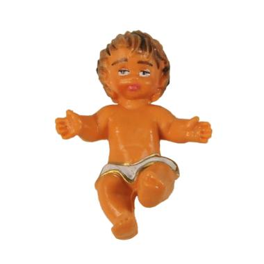 Statua presepe 10 cm gesù bambino senza culla