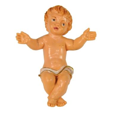 Statua presepe 20 cm gesù bambino senza culla