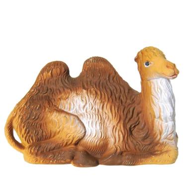 Statua presepe cammello sdraiato