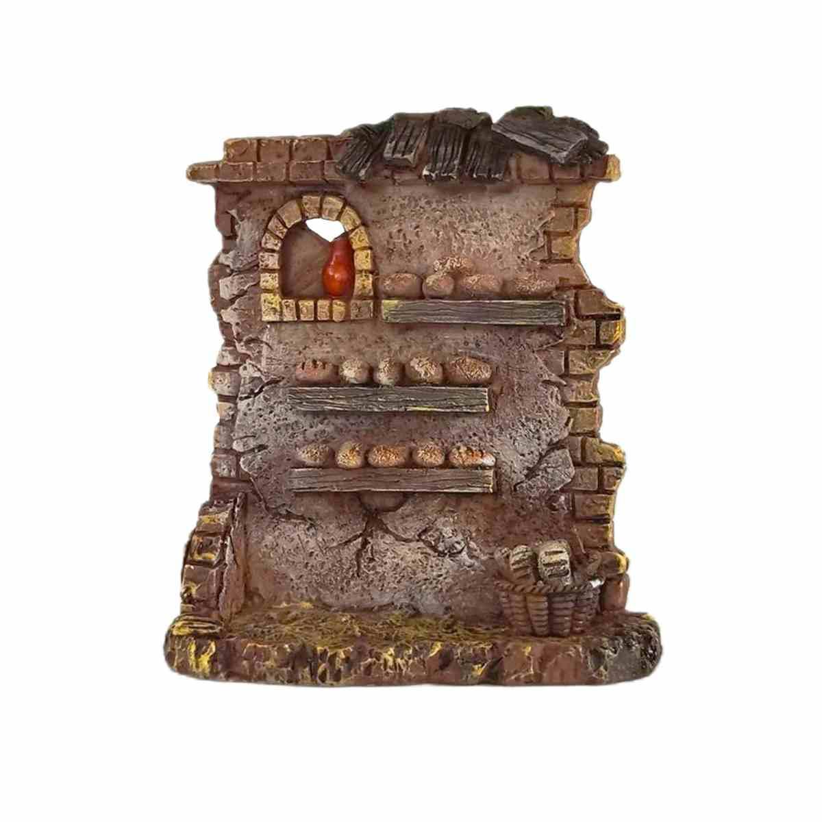 Bottega presepe panettiere 9 cm