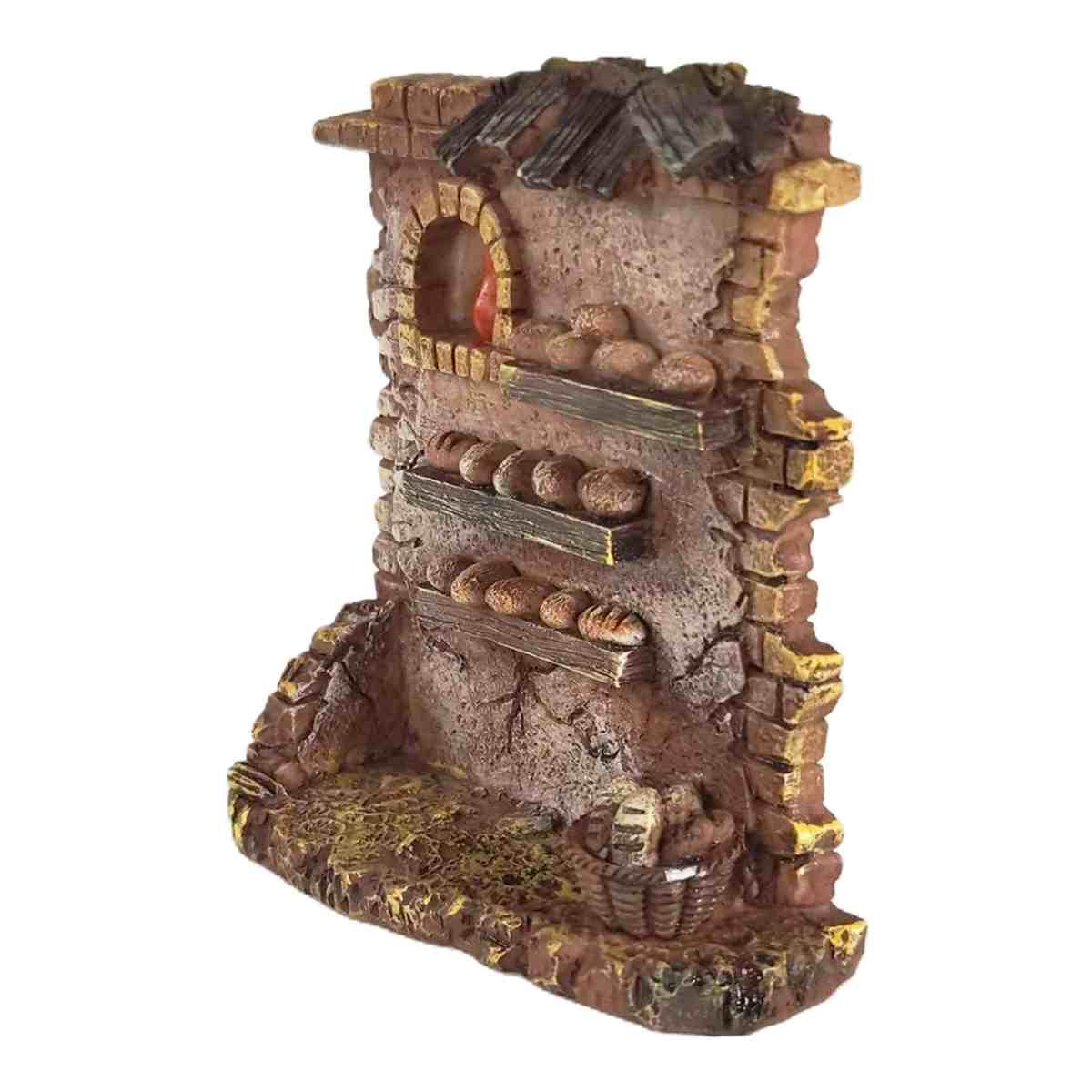 Bottega presepe panettiere 9 cm