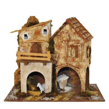 Casetta presepe stalla rimessaggio