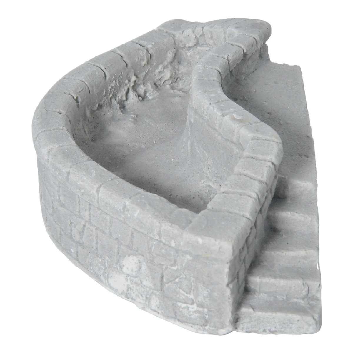 Lavatoio presepe scala in gesso 16 cm