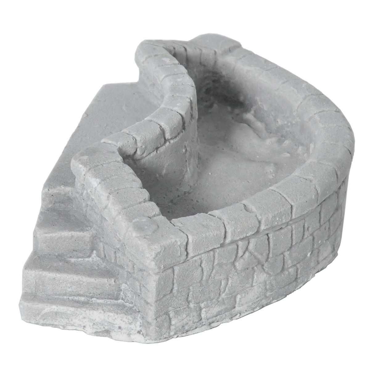 Lavatoio presepe scala in gesso 16 cm