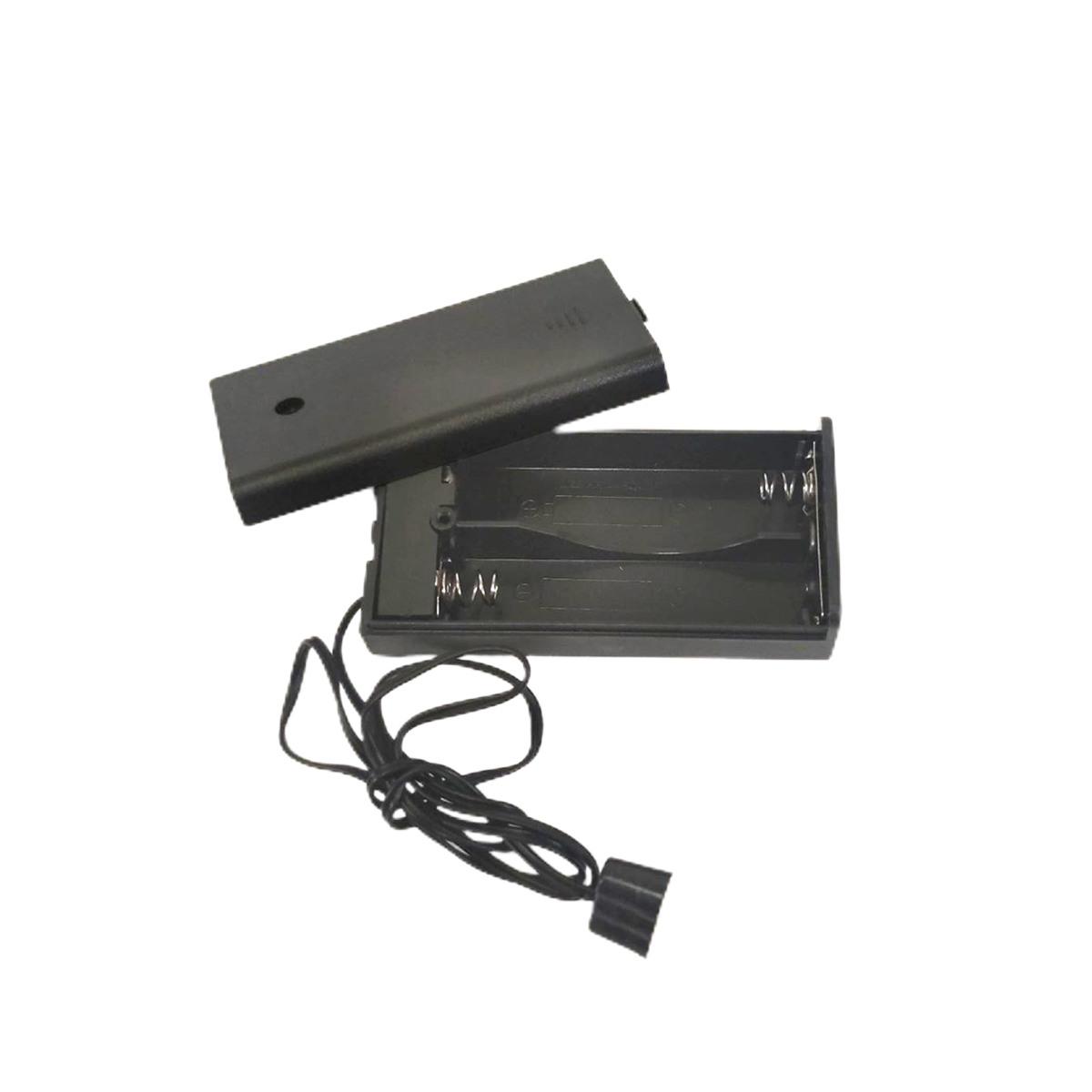 Porta presepe batterie stilo aa colore nero presa 3 5 modello v