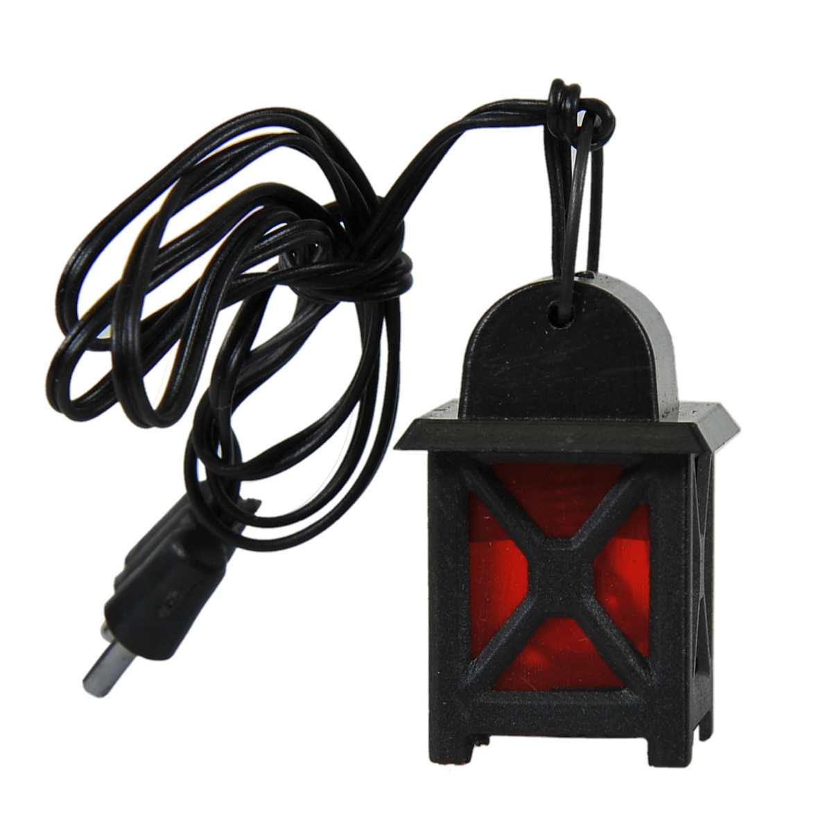 Lanterna presepe spina luce led rossa 3 5 4 modello v