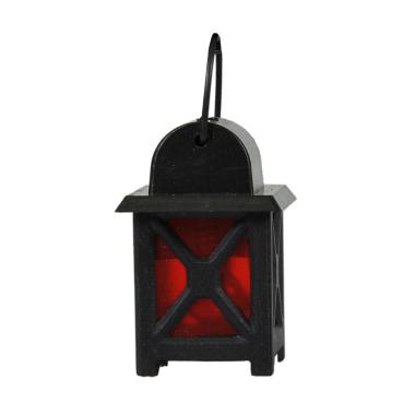 Lanterna presepe spina luce led rossa 3 5 4 modello v