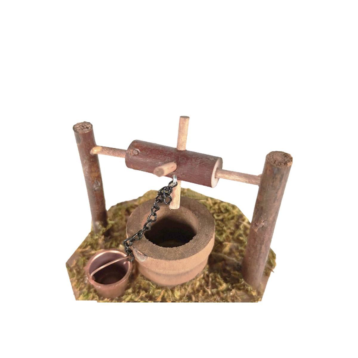 Pozzo presepe legno