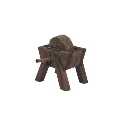 Carriola presepe legno