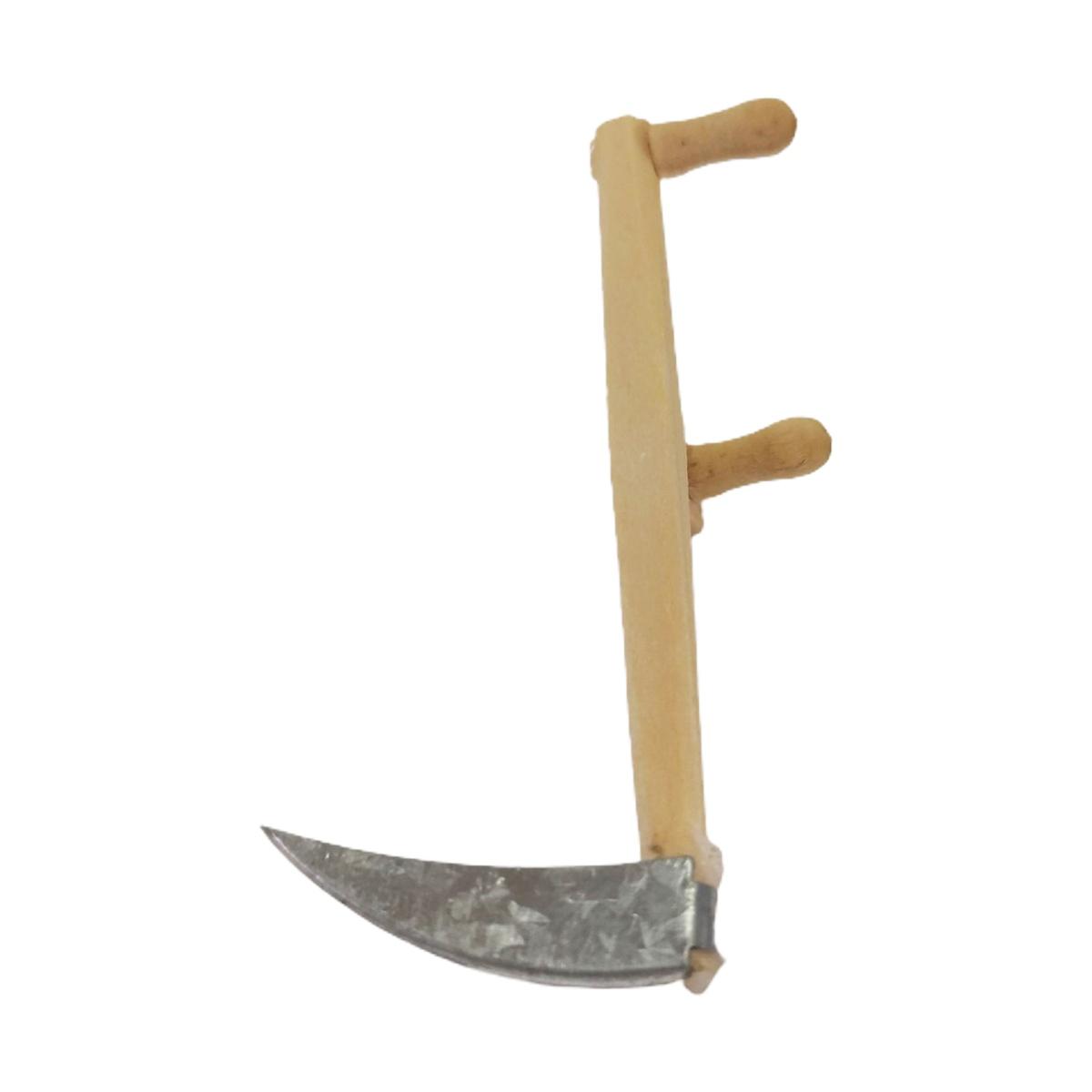 Rastrello presepe contadino legno 13 cm